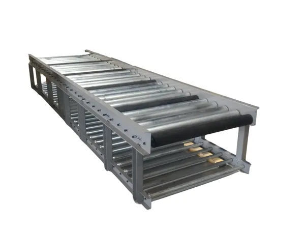 Esteira transportadora industrial para automação logística